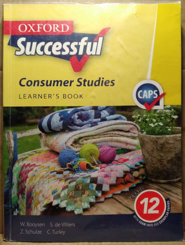 Oxford Successful Consumer Studies Grade 12 Learner's Book - W. Booysen