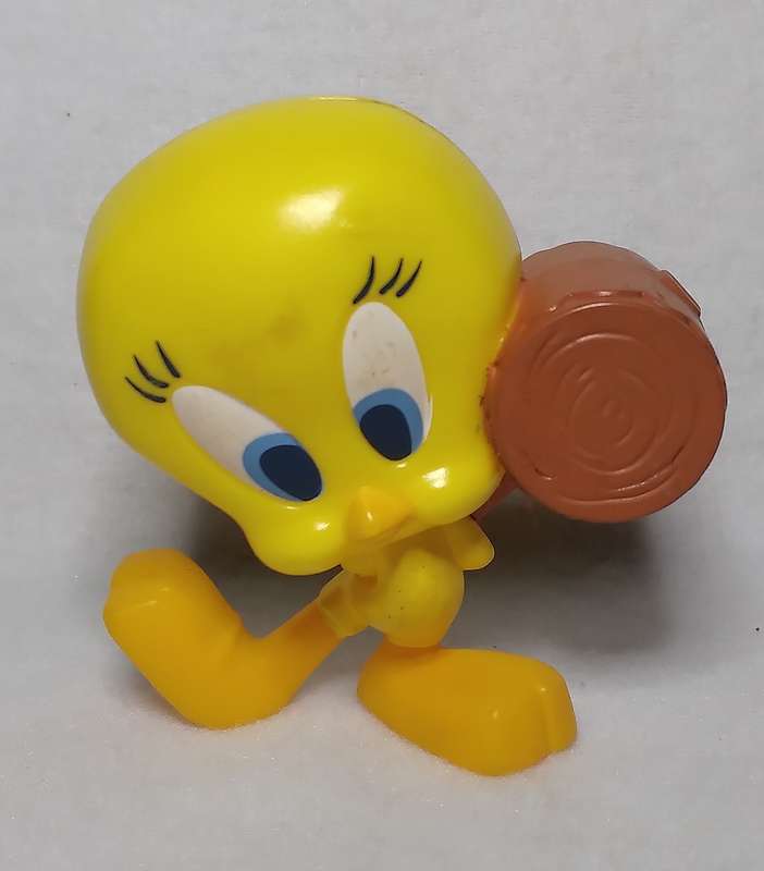 McDonalds Toy: Looney Tunes  Tweety Bird  6cm