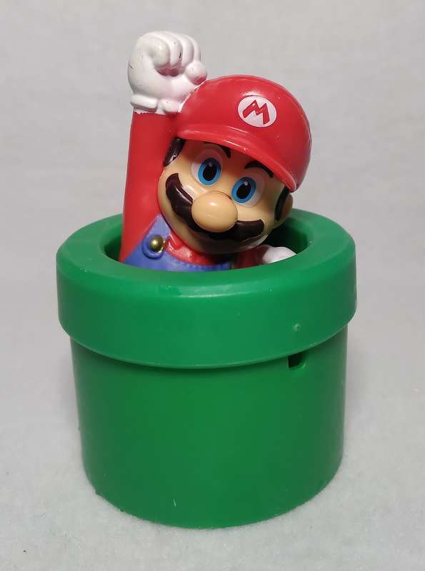 McDonalds Toy: Warp Tube Mario 2013