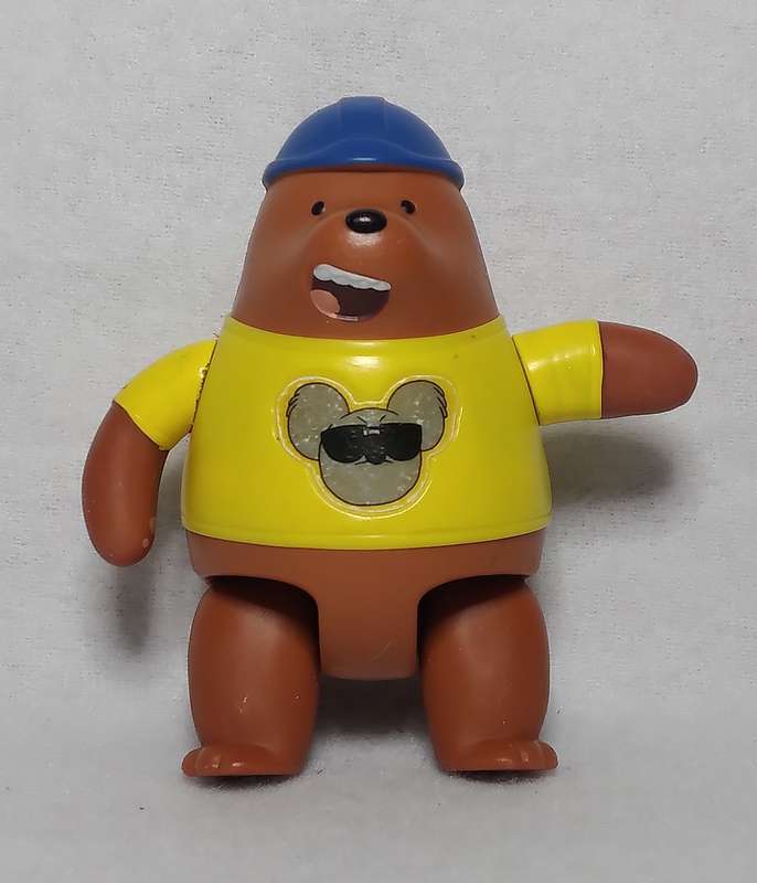 McDonalds Toy: We Bare Bears - Skateboard Grizzly 2020