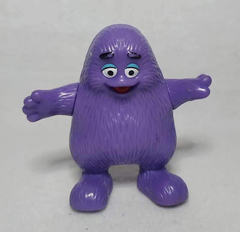 McDonalds Toy: Grimace 2019