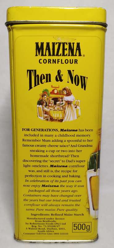 Collectible Tins - Maizena Cornflour / Mielieblom Tin