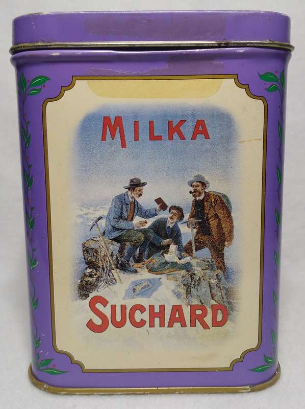 Collectible Tins - Milka Naps Suchard Chocolate Collectors Tin (Empty) Collectable Retro