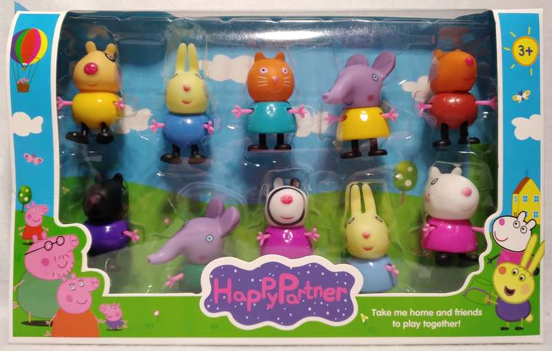 Peppa Pig Family Set - Pretend Play - Kids Toys