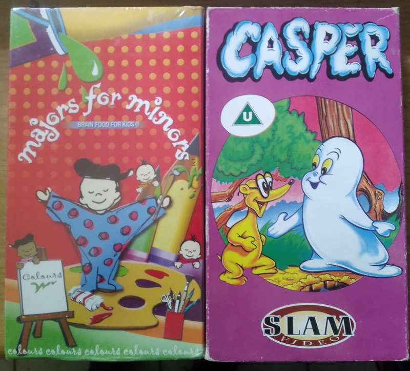 5x Rare Vintage Children's Classics VHS Video Casettes