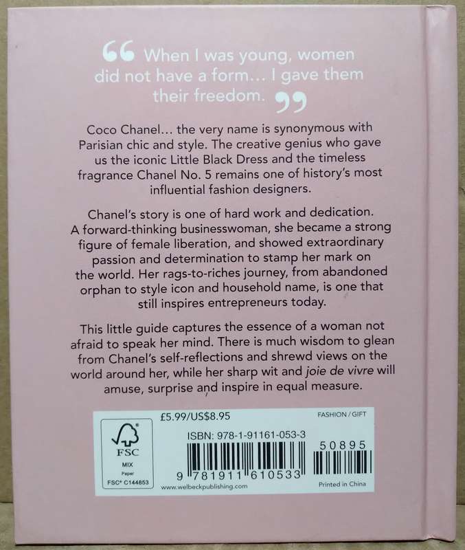 The Little Guide to Coco Chanel: Style to Live By - Orange Hippo!