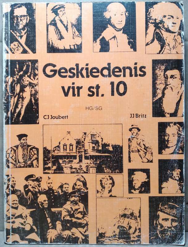 Geskiedenis vir St. 10 HG-/SG - CJ Joubert (1986)