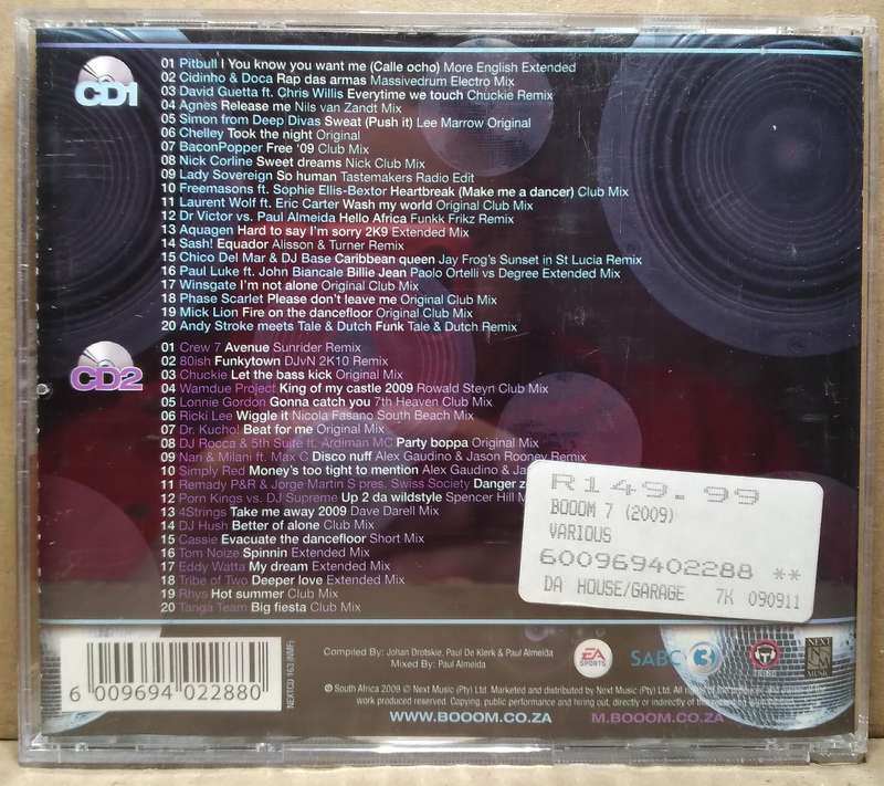 Booom 7 (40 Dance Tracks - Double CD) Boom