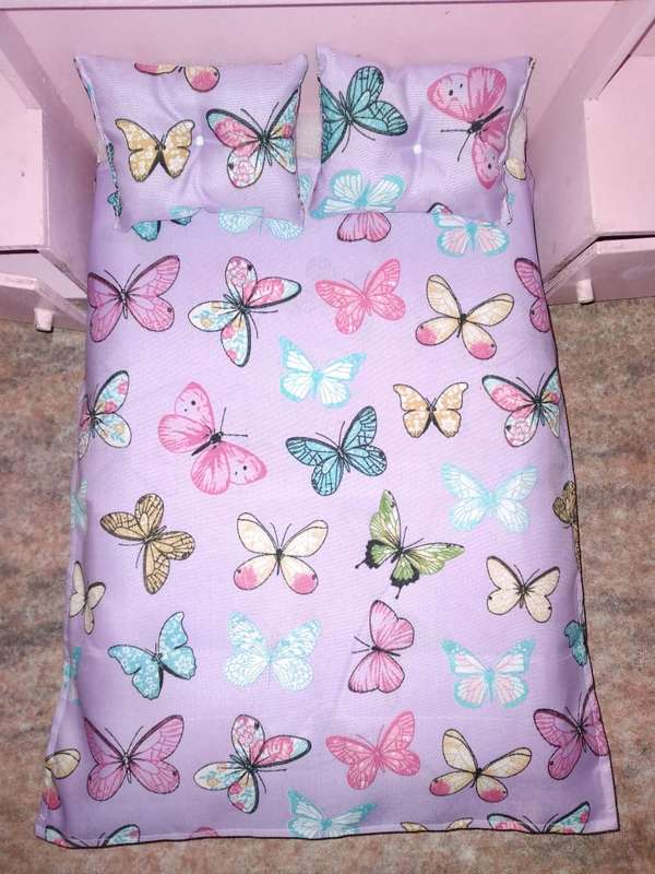 3 Piece Barbie Doll Bedding Sets (Excluding Furniture)