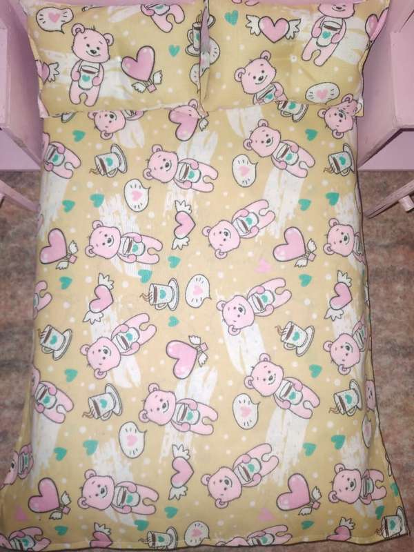 3 Piece Barbie Doll Bedding Sets (Excluding Furniture)