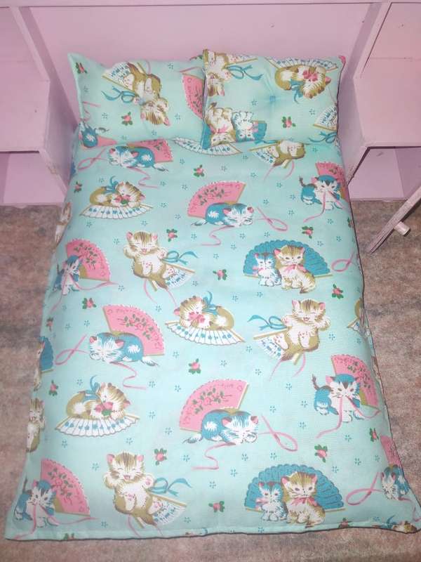 3 Piece Barbie Doll Bedding Sets (Excluding Furniture)