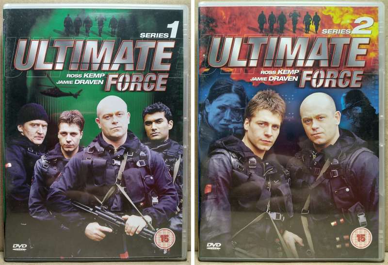 Ultimate Force Series 1 & 2 - Ross Kemp & Jamie Draven (Collectors Edition) DVD Set