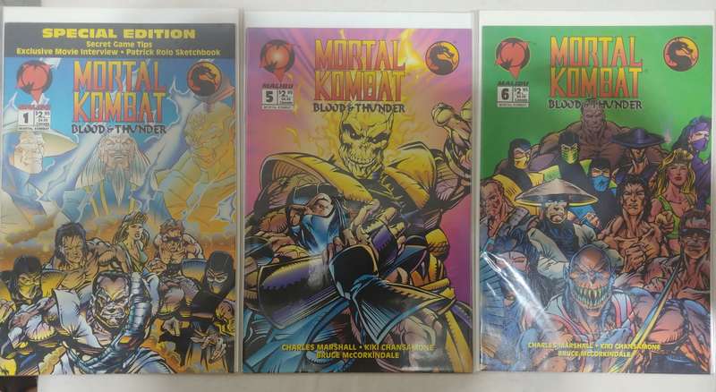 Mortal Kombat Blood & Thunder (3 Books)