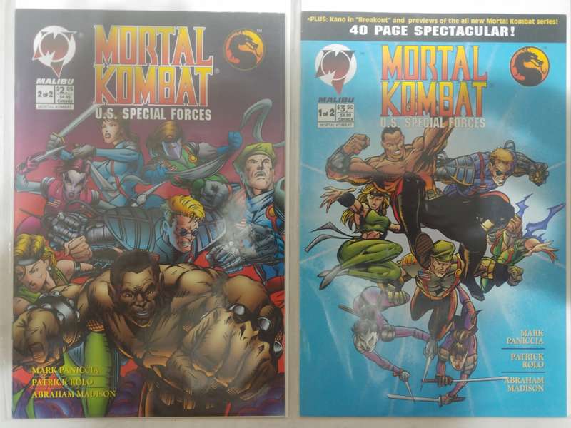 Mortal Kombat U.S. Special Forces (2 Books)