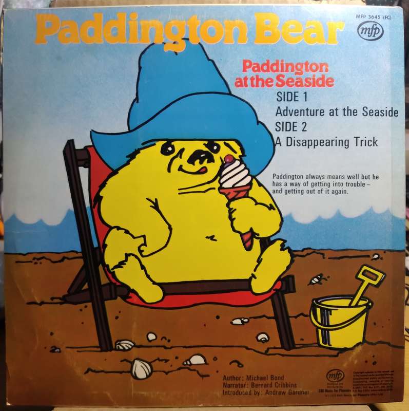 Paddington Bear - Paddington at the seaside LP