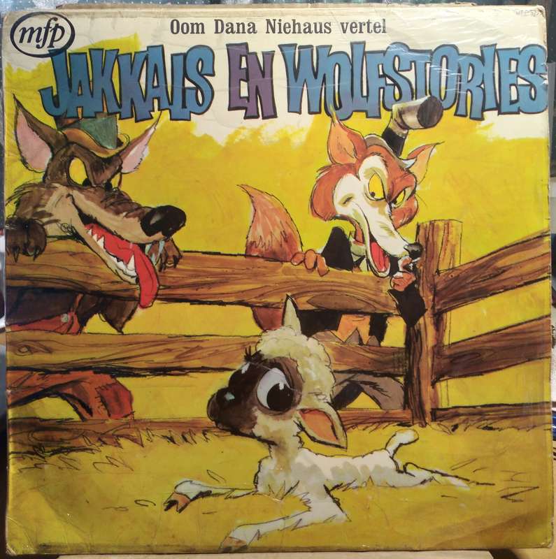 Oom Dana Niehaus - Jakkals en Wolfstories LP