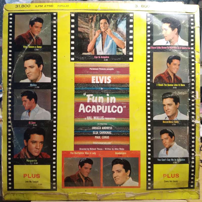 Elvis - Fun in Acapulco LP