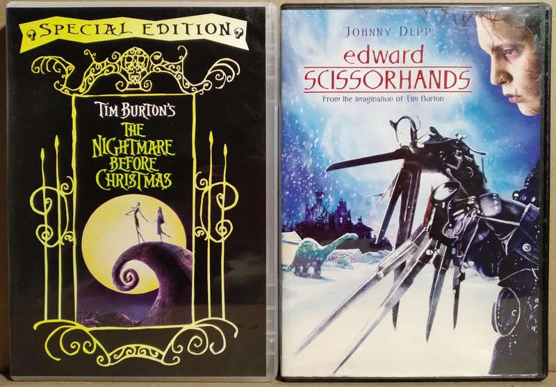 The Nightmare Before Christmas/ Edward Scissorhands DVD Combo