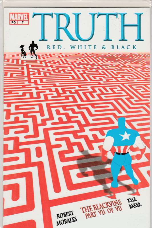 Truth: Red, White & Black #1,2,3,5,7 (5 Books)