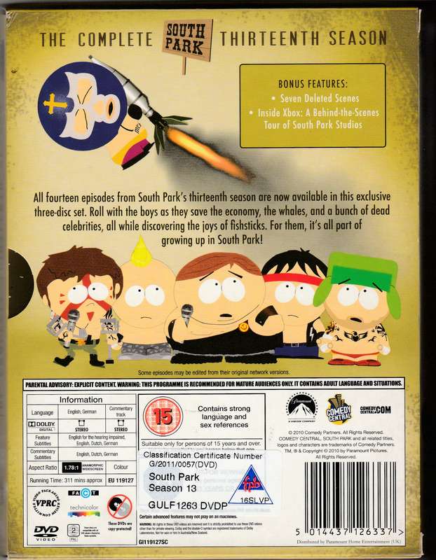 South Park - The Complete Thirteenth Season