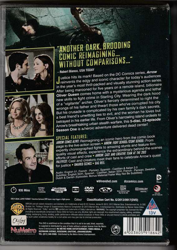 Arrow - The Complete First Season