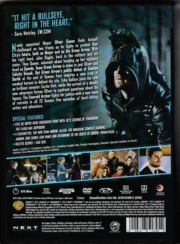 Arrow - The Complete Fifth Season