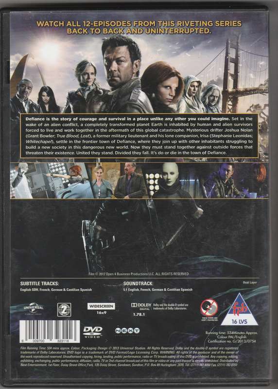 Defiance - The Complete First Season