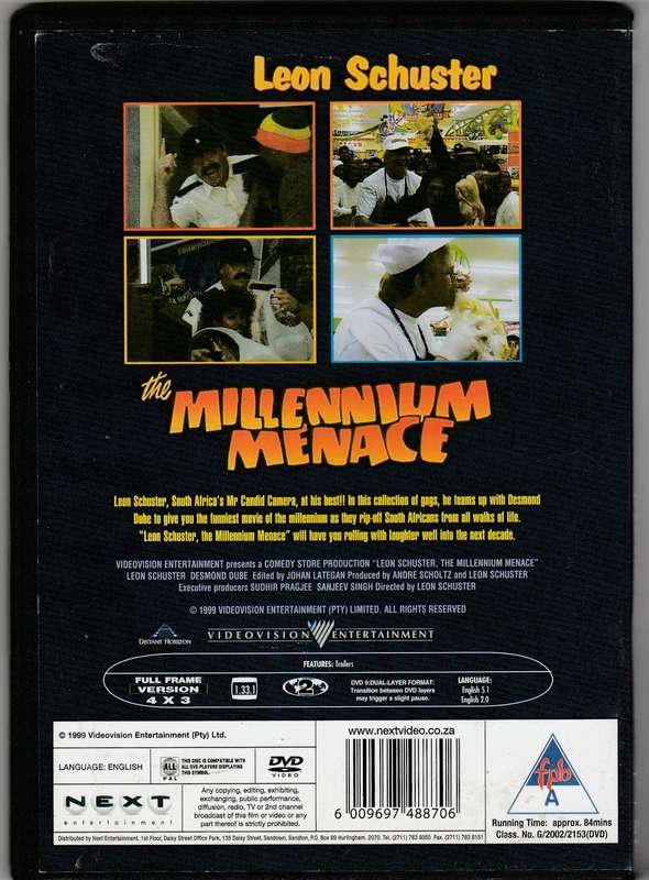Millennium Menace DVD