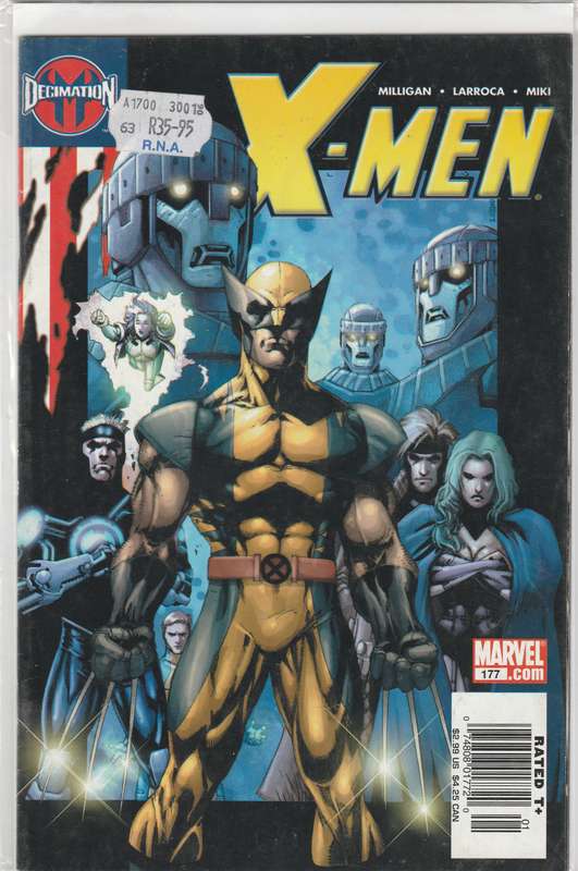 X-Men #177 Newsstand Edition