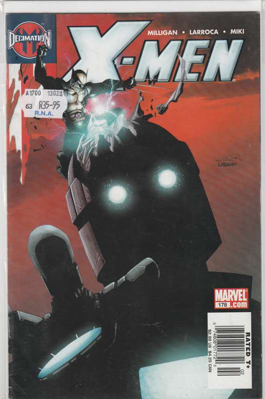 X-Men #178 Newsstand Edition