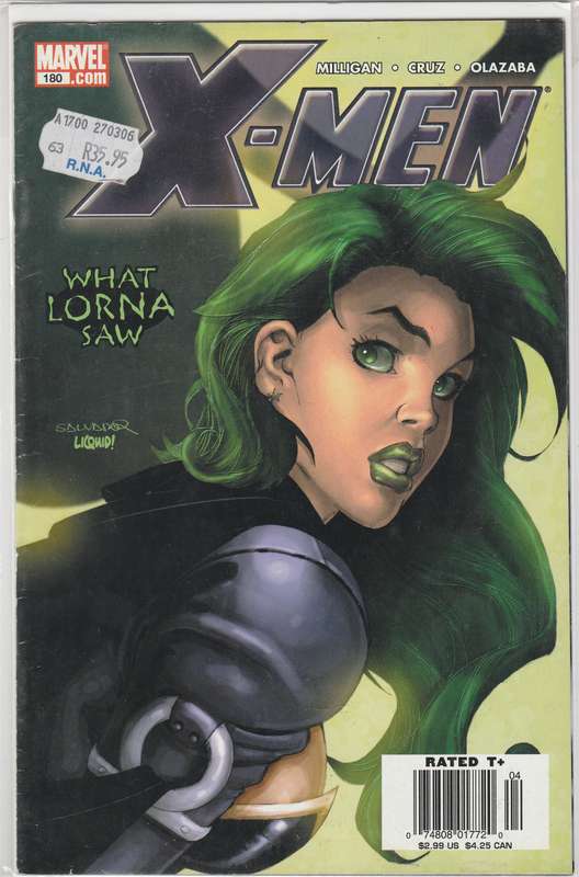 X-Men #180 Newsstand Edition