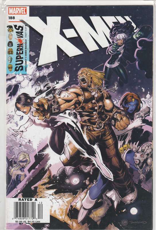 X-Men #188 Newsstand Edition