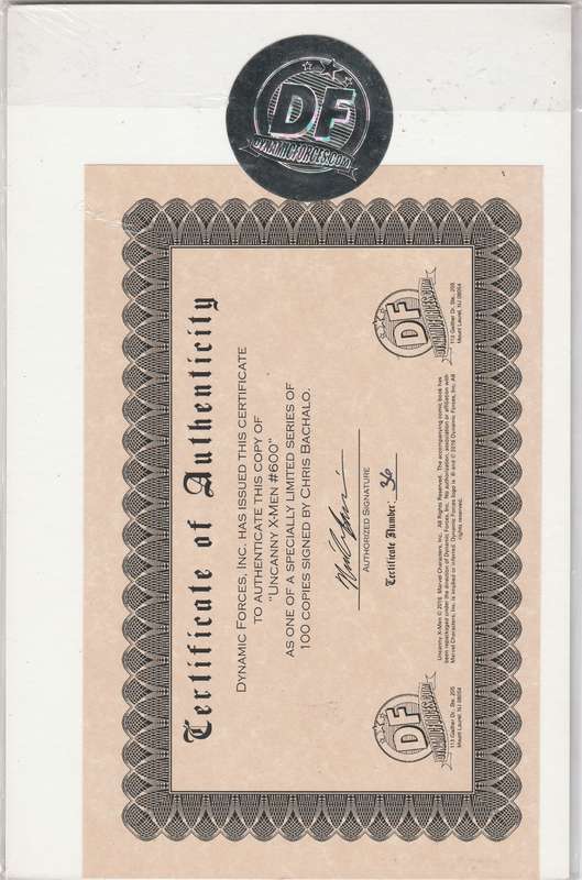 Uncanny X-Men #600 (Signed with COA)