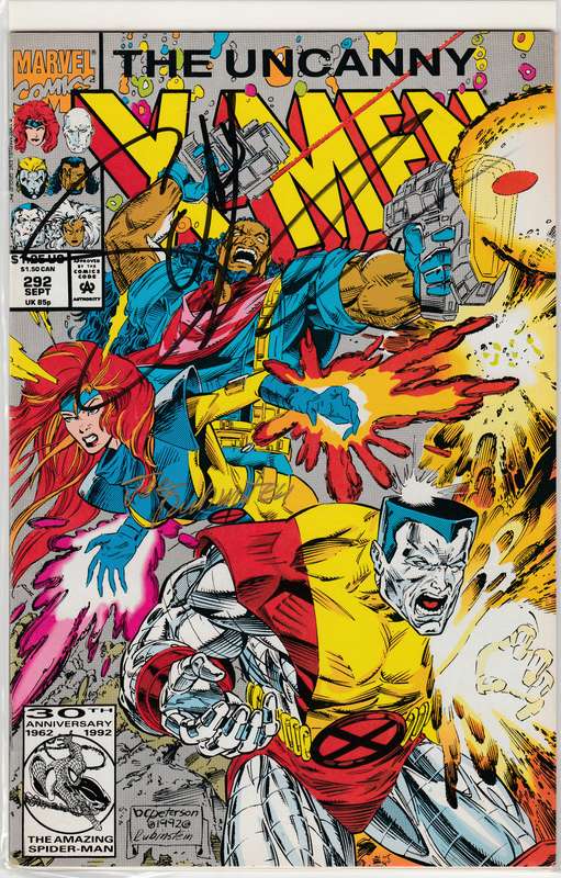 Uncanny X-Men #292 (Signed - No COA)