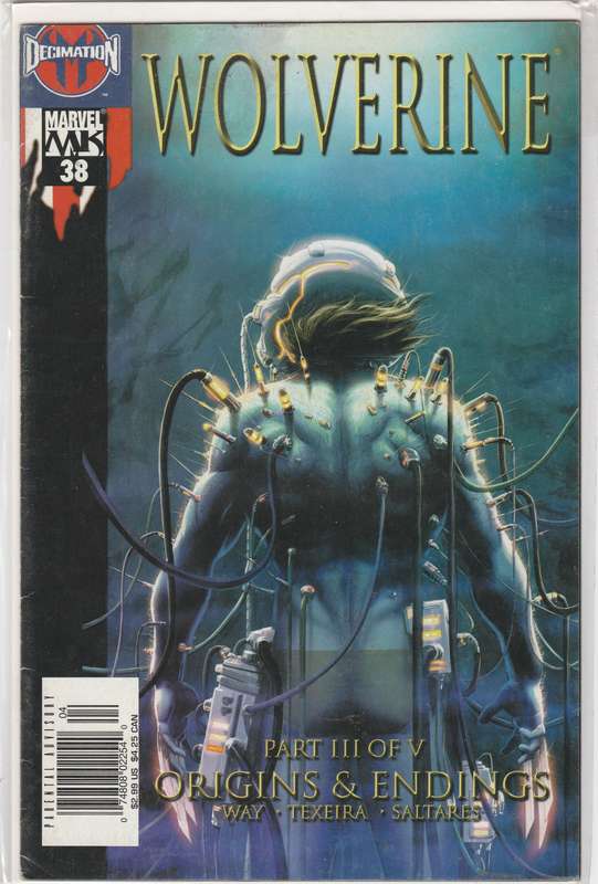 Wolverine #38 Newsstand Edition