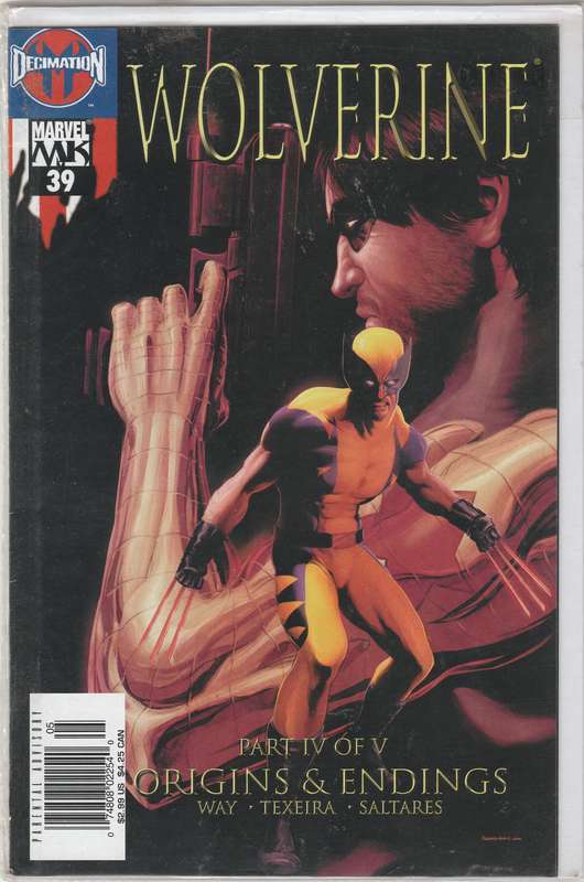 Wolverine #39 Newsstand Edition