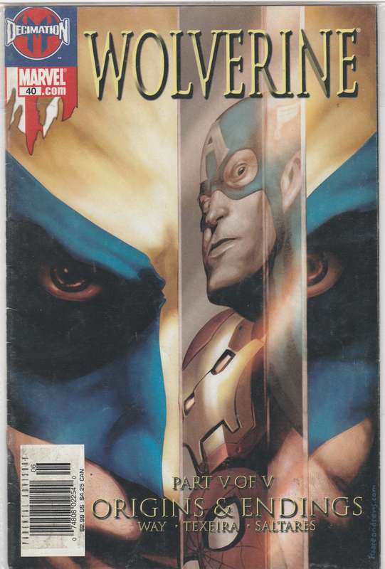 Wolverine #40 Newsstand Edition
