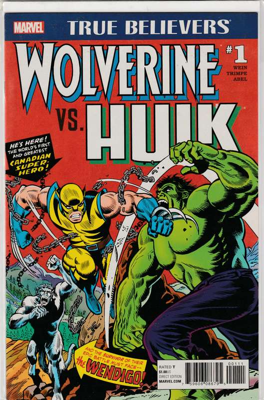 True Believers: Wolverine vs Hulk