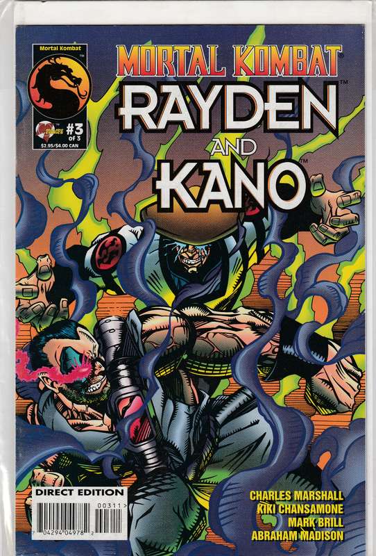 Mortal Kombat Rayden & Kano (2 Books)