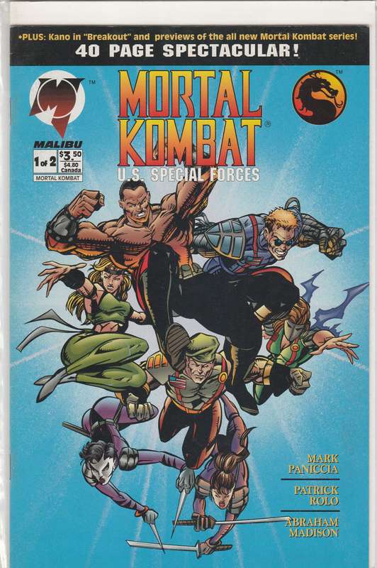Mortal Kombat U.S. Special Forces (2 Books)