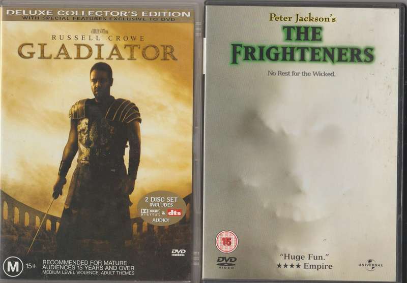 Gladiator/ The Frighteners DVD Combo