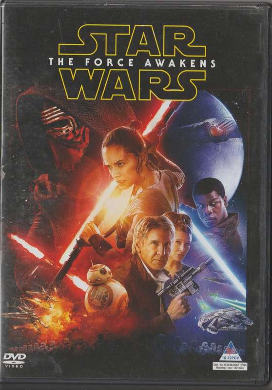 Star Wars The Force Awakens (EMPTY DVD COVER-NO DISK)