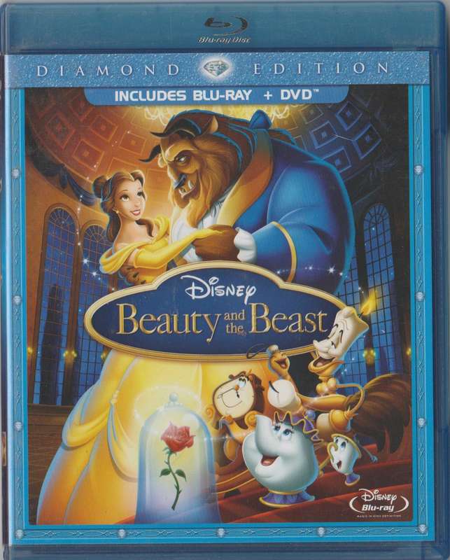 Beauty and the Beast Diamond Edition Blu-Ray