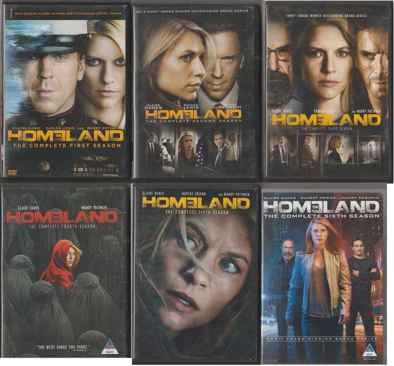 Homeland Complete Season 1 to 6 DVD
