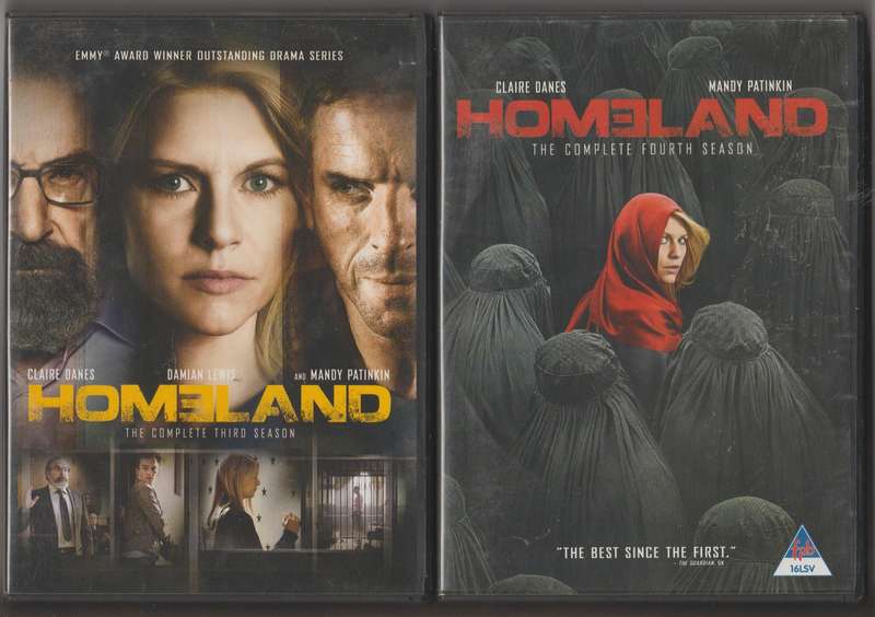 Homeland Complete Season 1 to 6 DVD