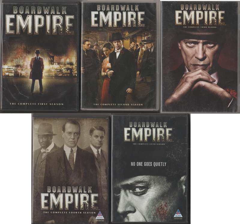 Boardwalk Empire Complete Season 1 to 5 DVD