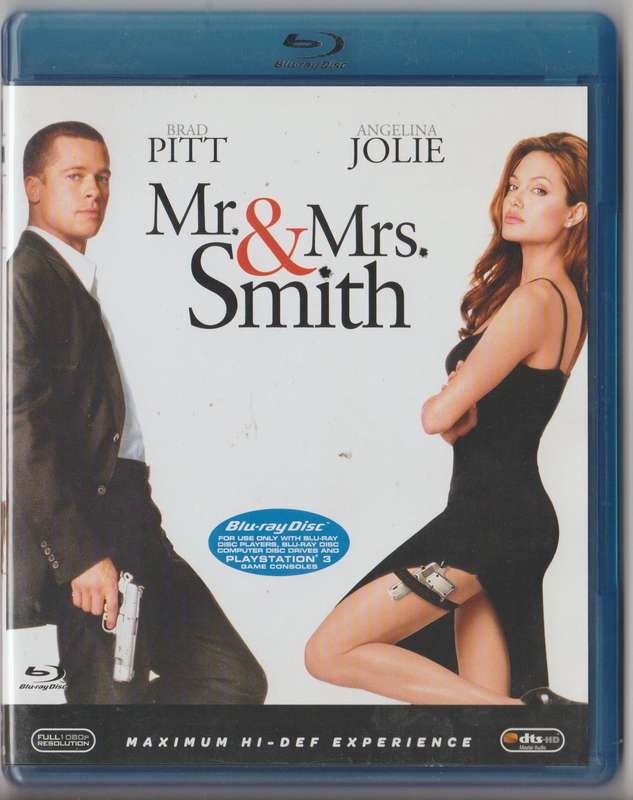 Mr. & Mrs. Smith Blu-Ray
