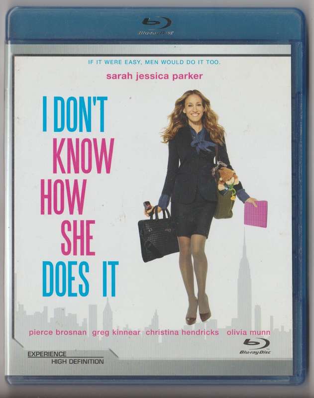 I Don't Know How She Does It Blu-Ray