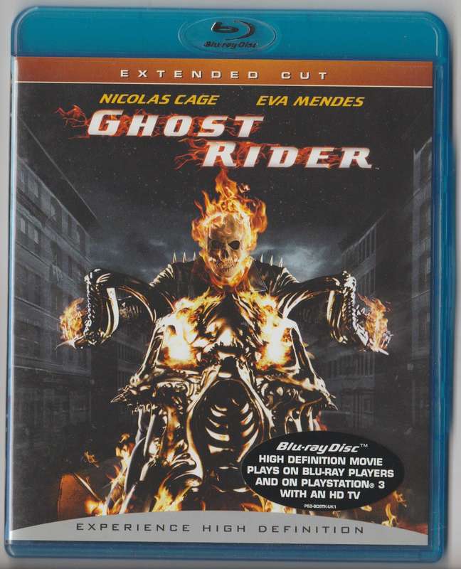 Ghost Rider Extended Cut Blu-Ray