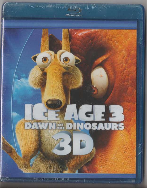 Ice Age 3: Dawn of the Dinosaurs 3D Blu-Ray (New Sealed)